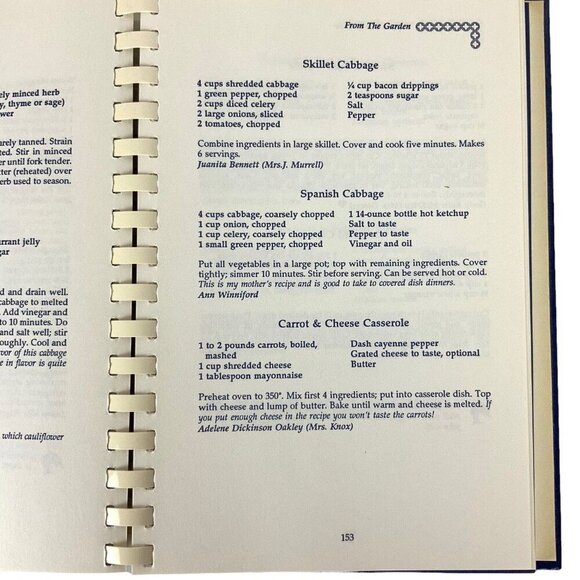 The Jubilee Of Our Many Blessings Cookbook Highland Park UMC 1991 Spiral Bound - Picture 8 of 11